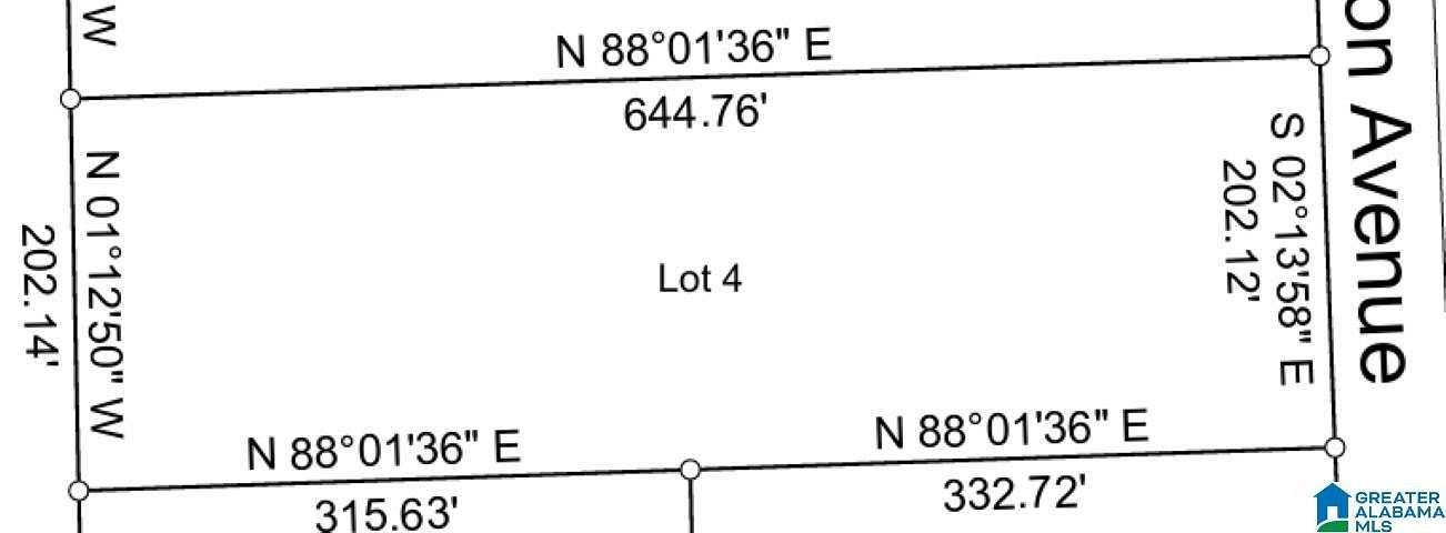 3 Acres of Residential Land for Sale in Thorsby, Alabama