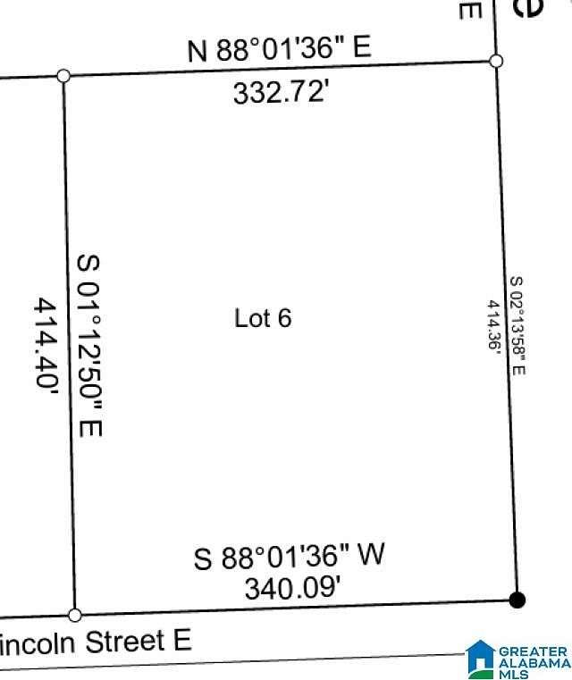 3 Acres of Residential Land for Sale in Thorsby, Alabama