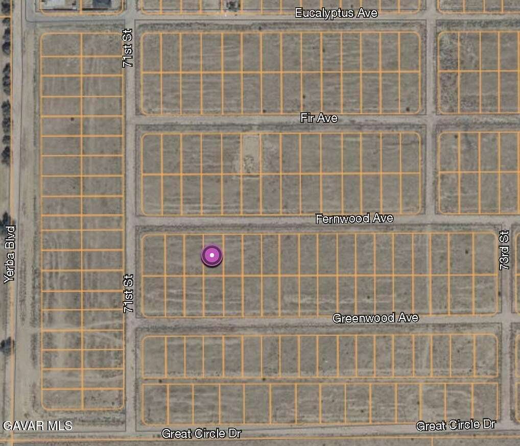 0.18 Acres of Residential Land for Sale in California City, California