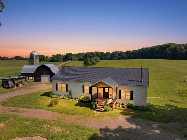 17.5 Acres of Land with Home for Sale in Le Roy, Michigan