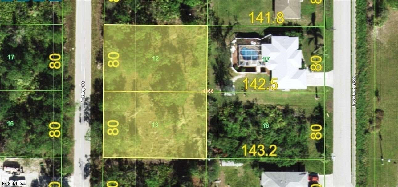 0.48 Acres of Residential Land for Sale in Punta Gorda, Florida