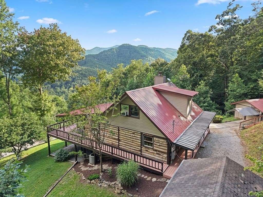7.2 Acres of Land with Home for Sale in Franklin, North Carolina