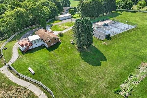 18 Acres of Recreational Land with Home for Sale in Three Oaks, Michigan