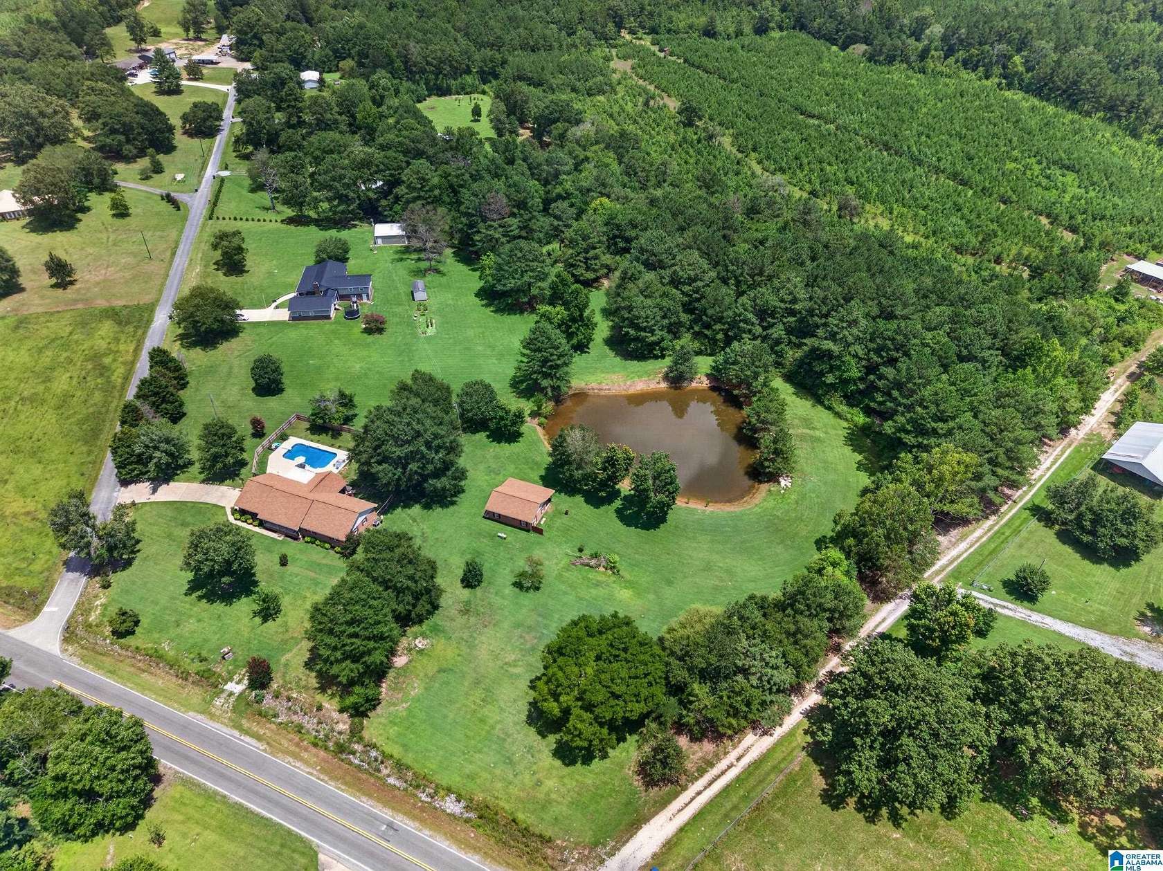 3.2 Acres of Land with Home for Sale in Piedmont, Alabama