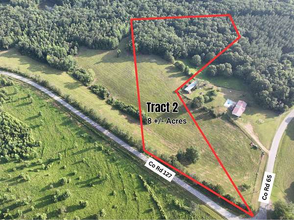 8 Acres of Land for Auction in Roanoke, Alabama