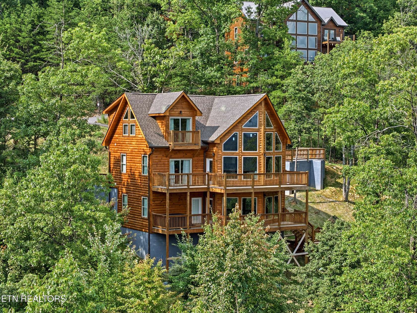 5.35 Acres of Land with Home for Sale in Sevierville, Tennessee