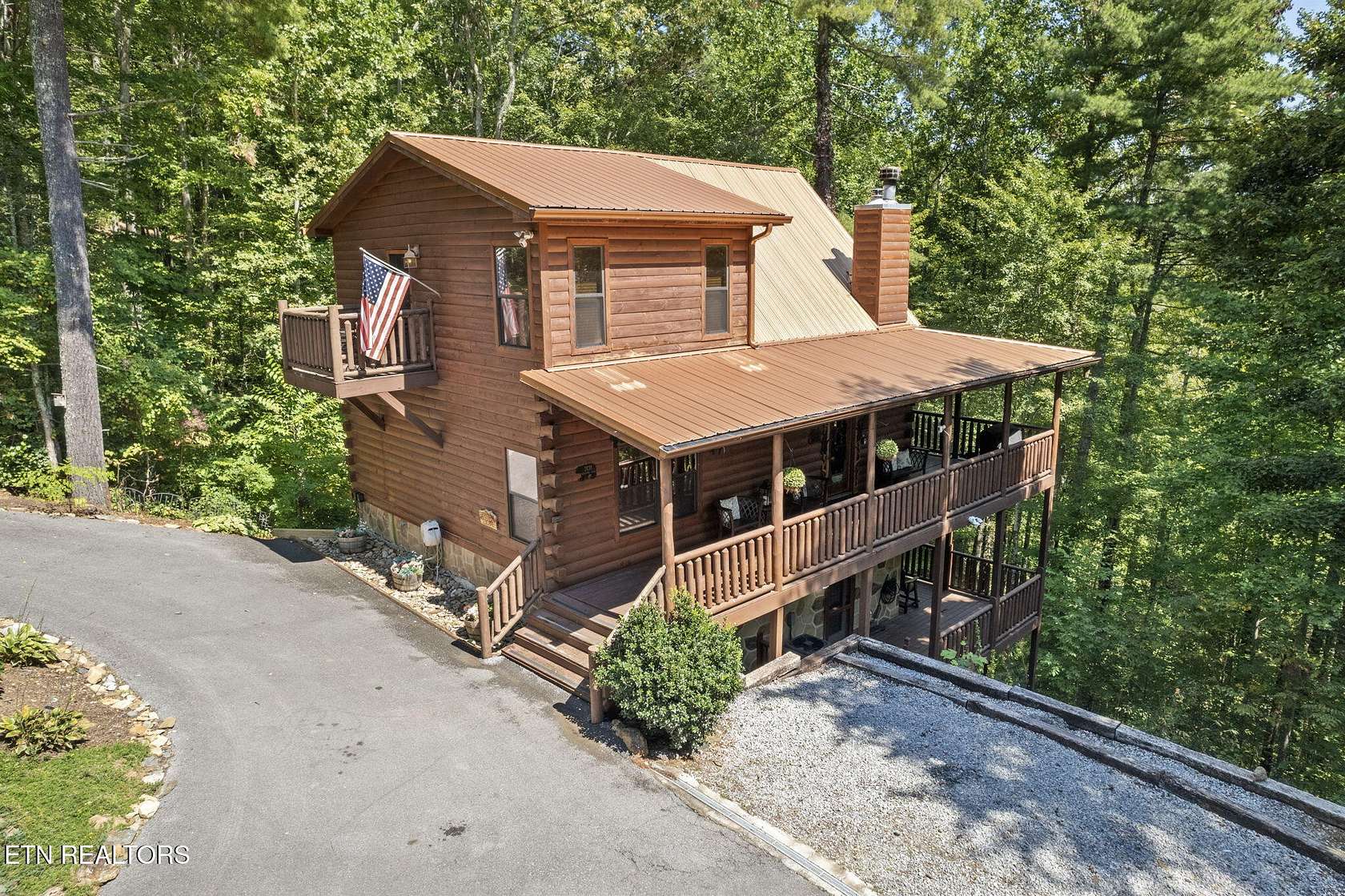 2 Acres of Land with Home for Sale in Sevierville, Tennessee