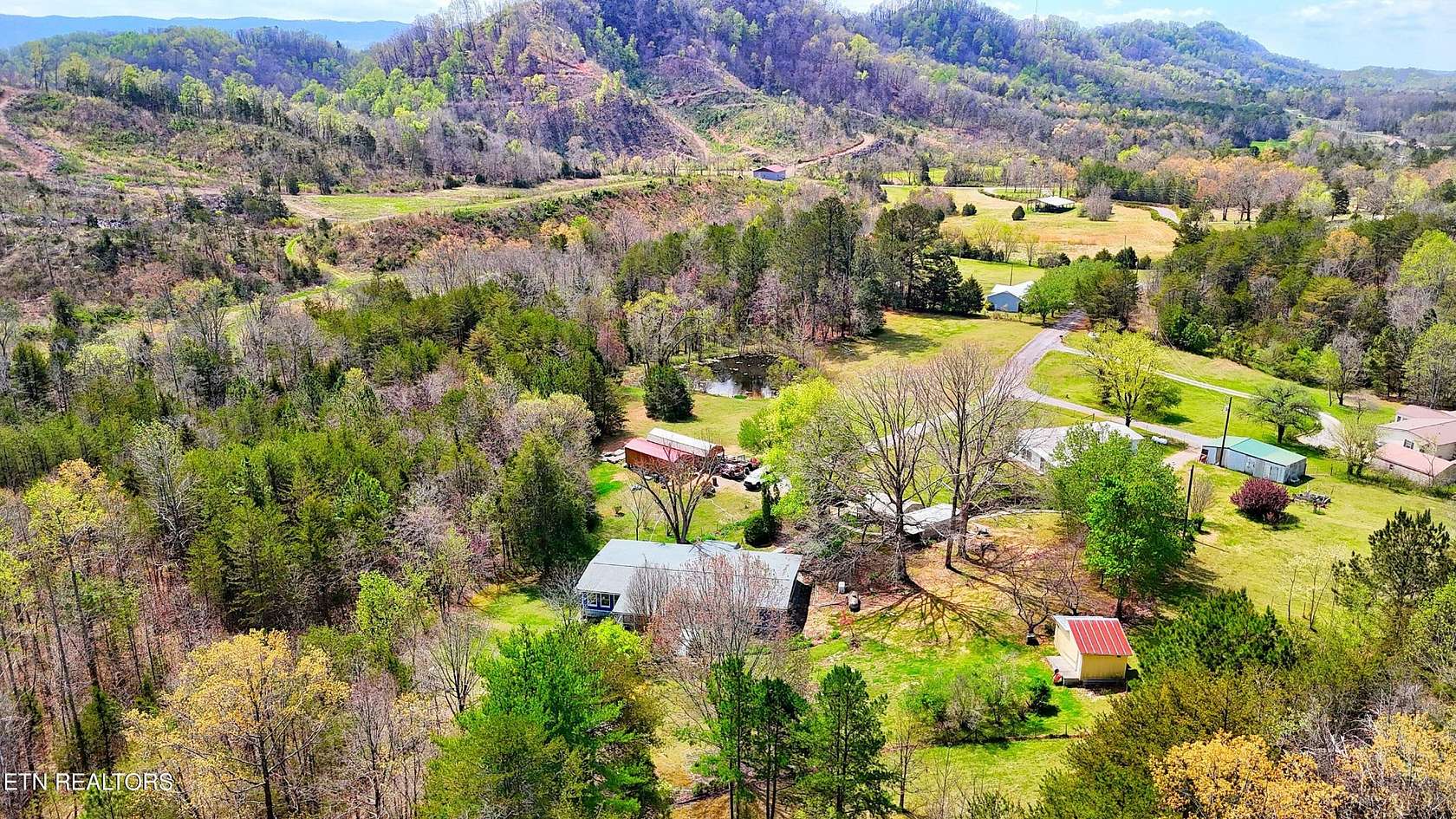 21.3 Acres of Land with Home for Sale in Englewood, Tennessee