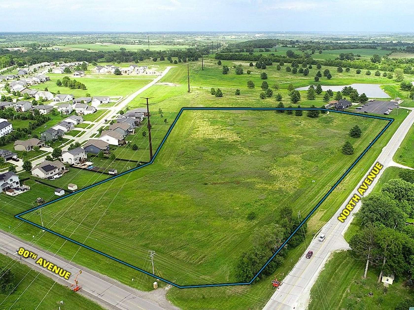 11.7 Acres of Recreational Land for Sale in Norwalk, Iowa