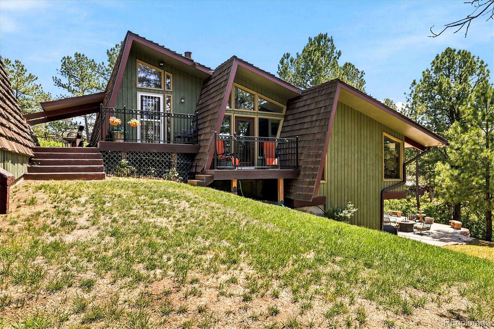 6.33 Acres of Land with Home for Sale in Franktown, Colorado