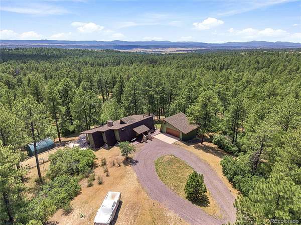 6.33 Acres of Land with Home for Sale in Franktown, Colorado