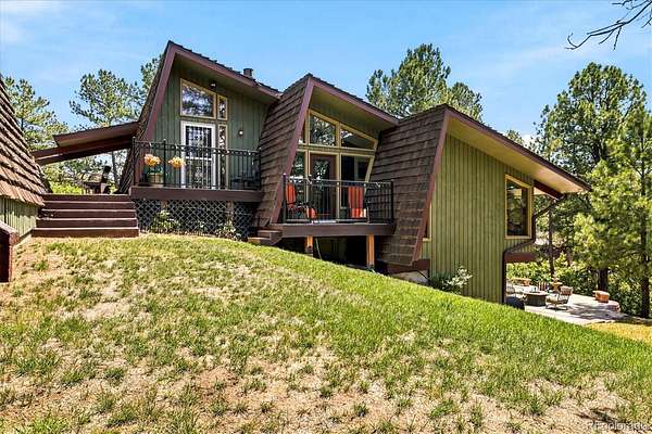 6.33 Acres of Land with Home for Sale in Franktown, Colorado