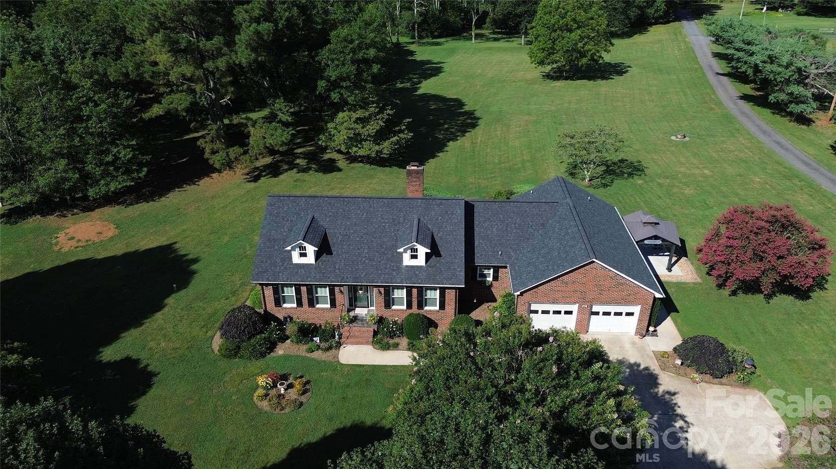2.58 Acres of Land with Home for Sale in Lincolnton, North Carolina