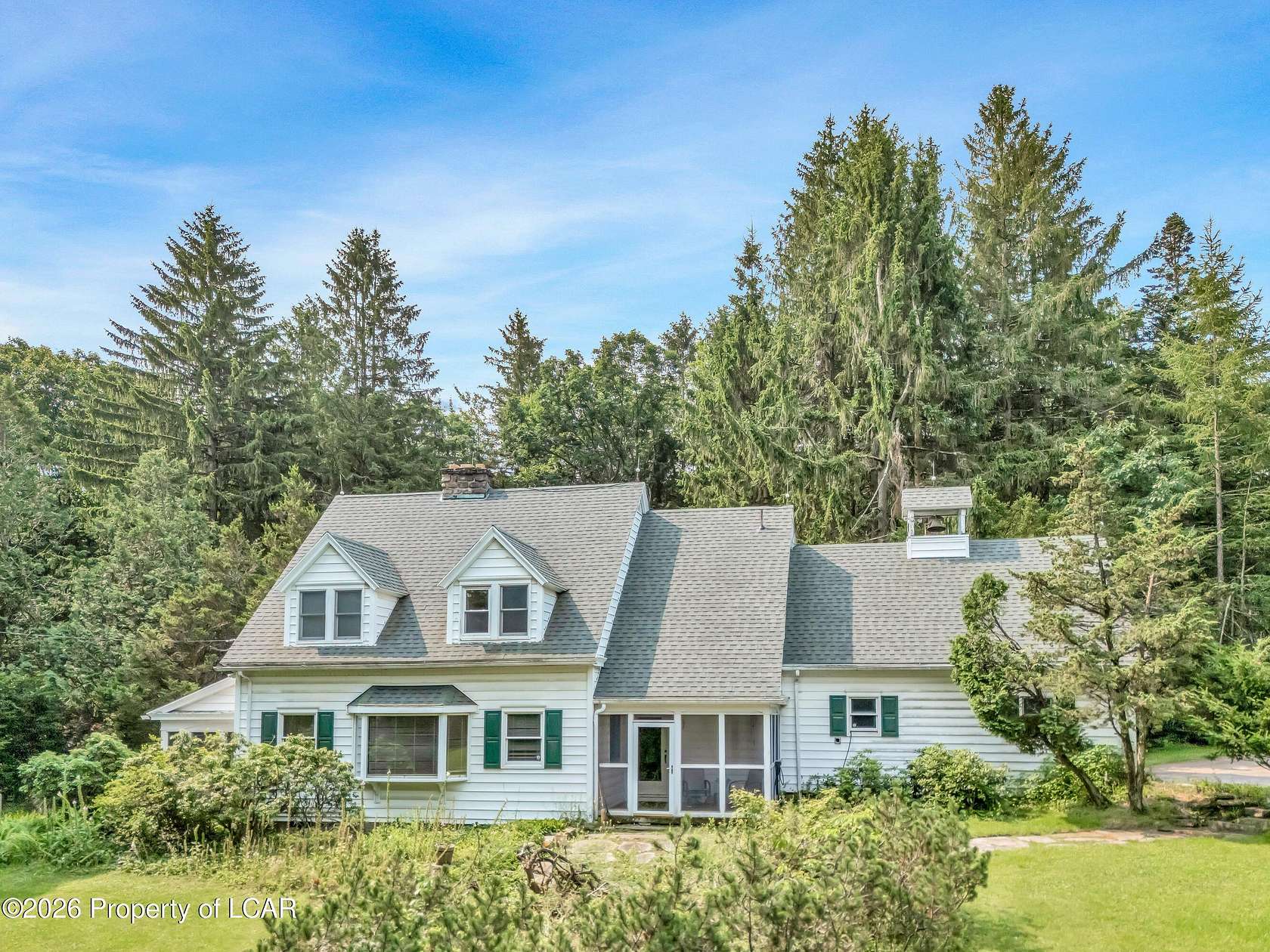 7.6 Acres of Land with Home for Sale in Bear Creek Village, Pennsylvania