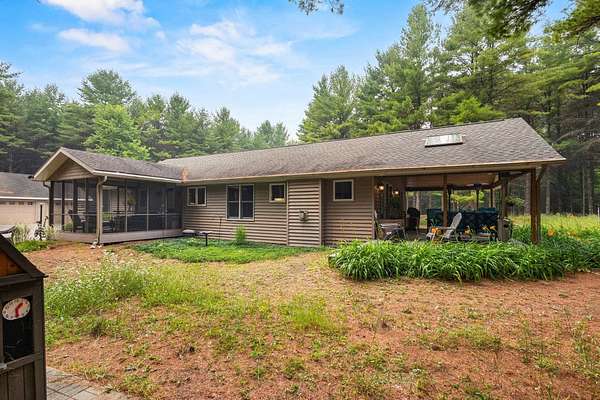 5 Acres of Land with Home for Sale in Baileys Harbor, Wisconsin