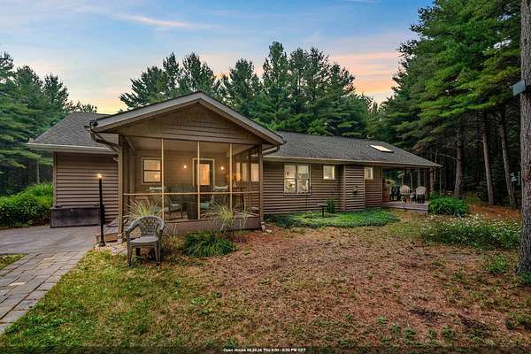 5 Acres of Land with Home for Sale in Baileys Harbor, Wisconsin