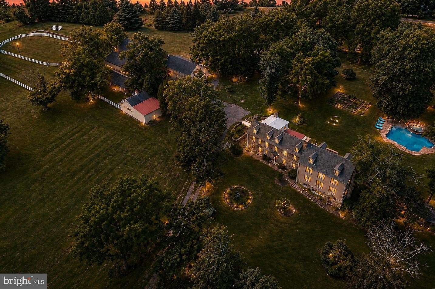 11 Acres of Land with Home for Sale in Doylestown, Pennsylvania