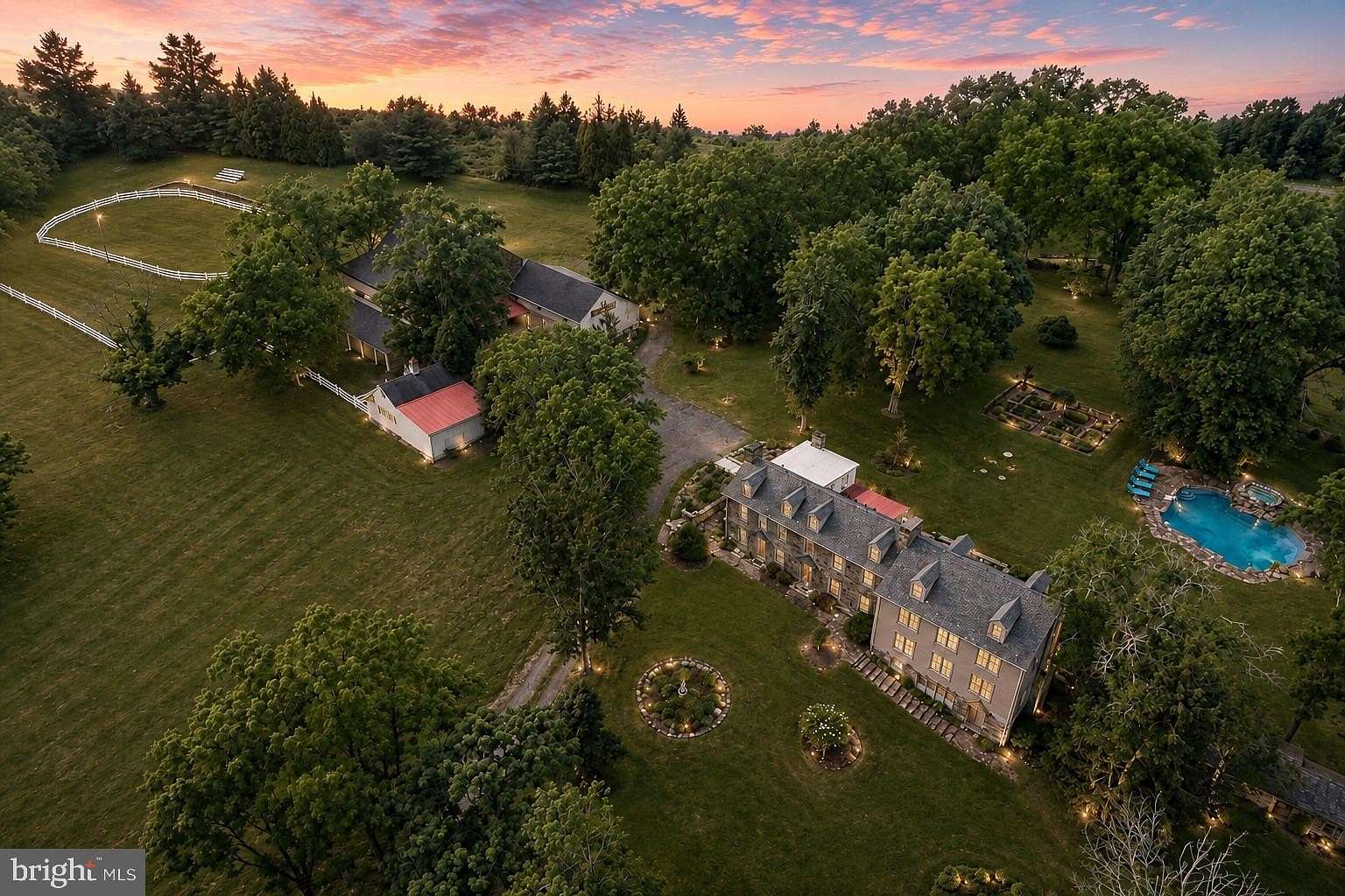 11 Acres of Land with Home for Sale in Doylestown, Pennsylvania