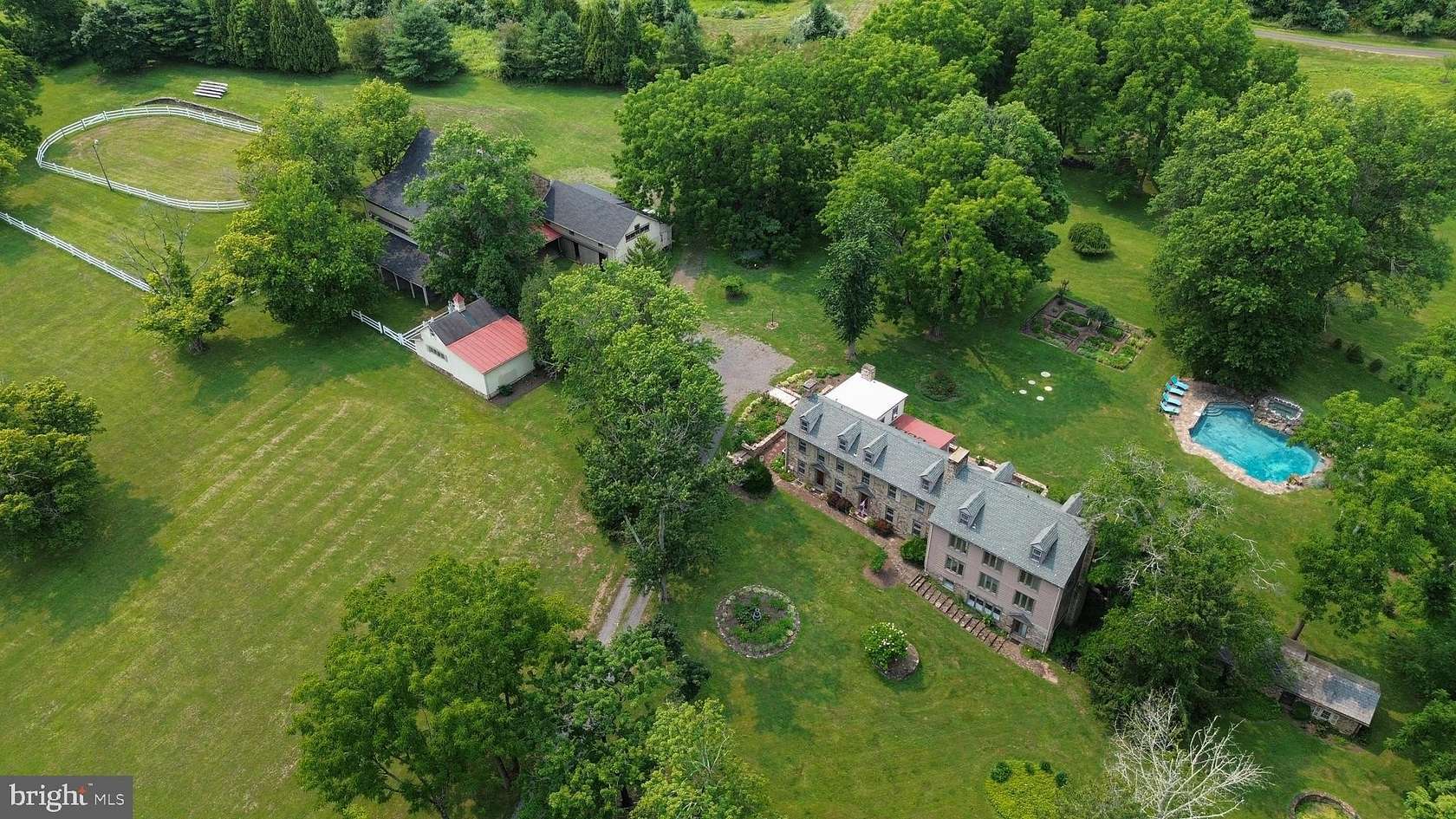 11 Acres of Land with Home for Sale in Doylestown, Pennsylvania