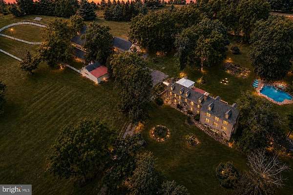 11 Acres of Land with Home for Sale in Doylestown, Pennsylvania