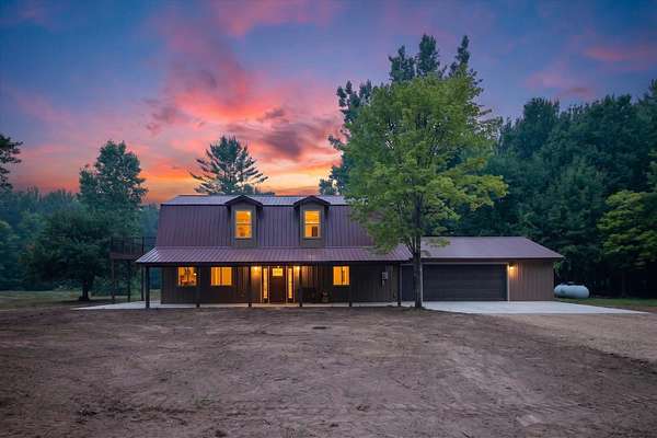 41.5 Acres of Land with Home for Sale in Beaverton, Michigan