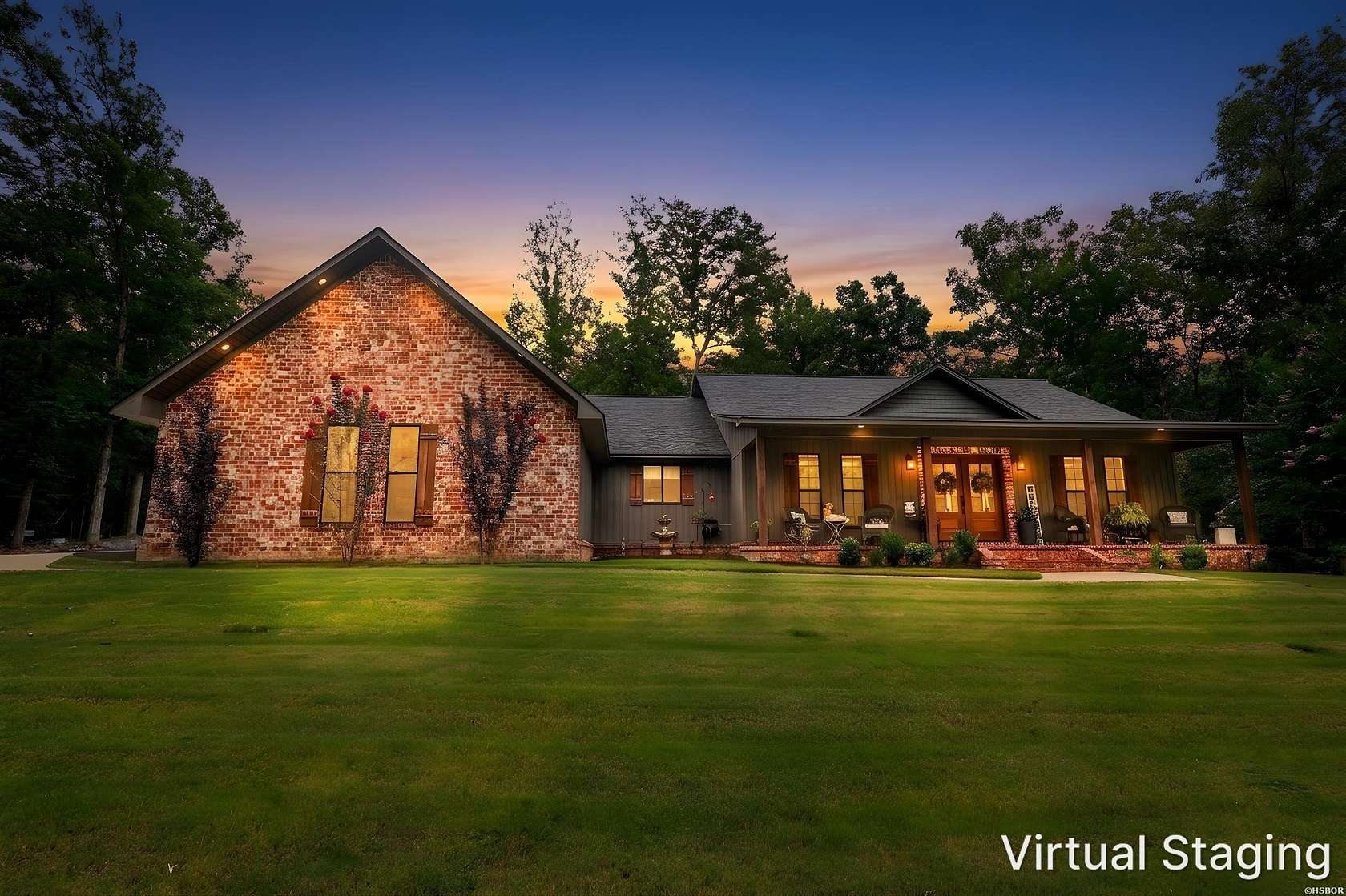 4.87 Acres of Land with Home for Sale in Mount Ida, Arkansas