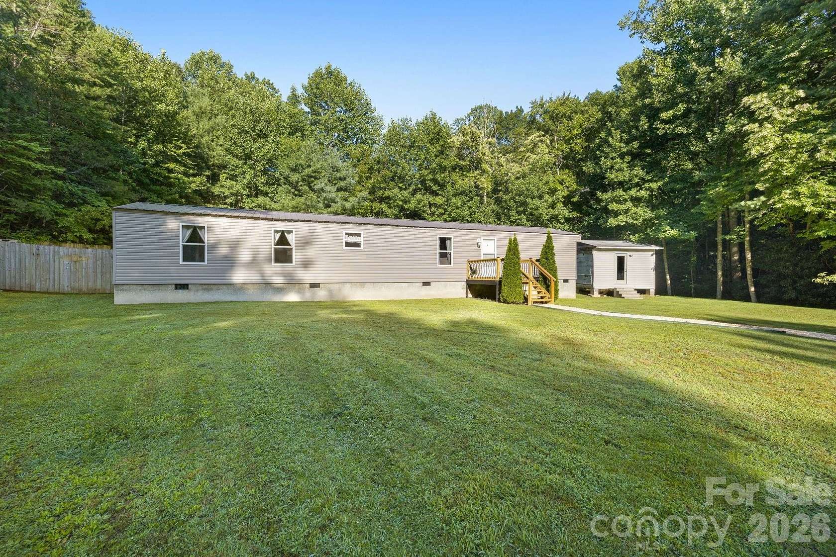 1.7 Acres of Land with Home for Sale in Zirconia, North Carolina
