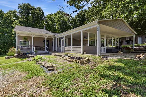 5 Acres of Land with Home for Sale in Mansfield, Missouri