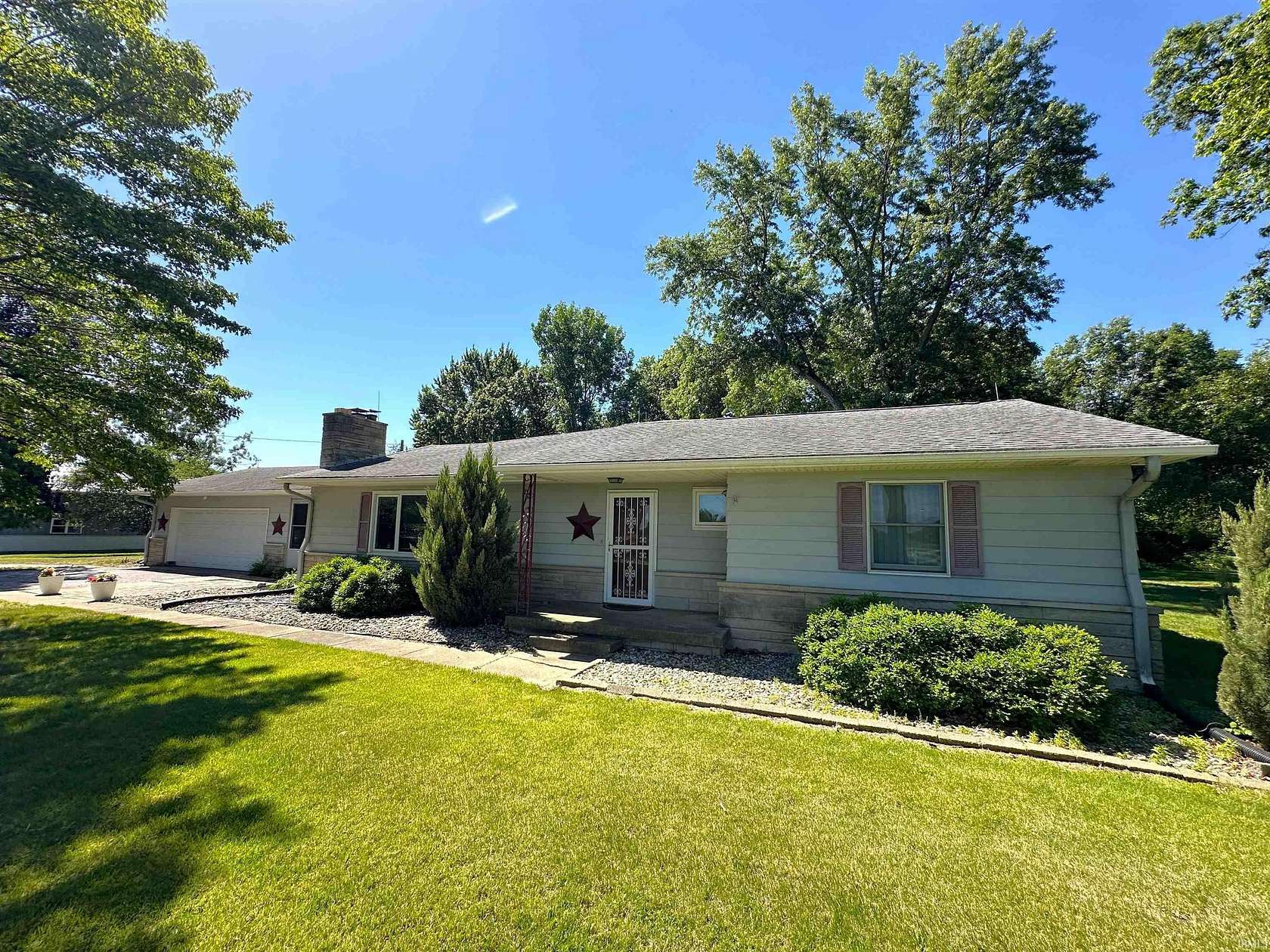 2 Acres of Land with Home for Sale in Reynolds, Indiana
