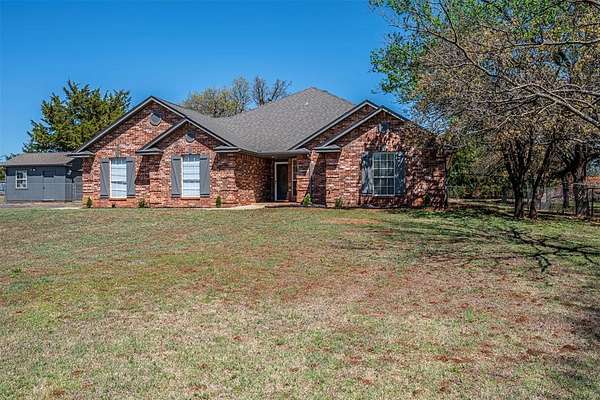 1.79 Acres of Land with Home for Sale in Blanchard, Oklahoma