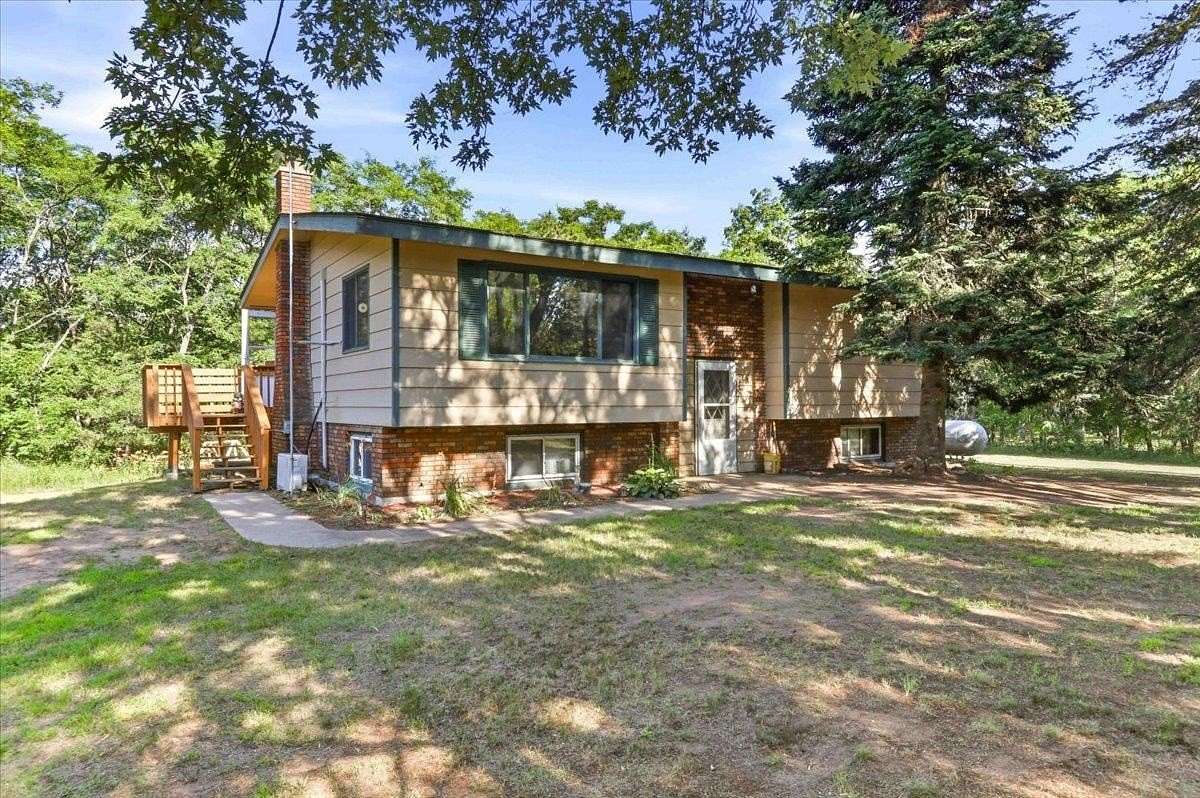 10 Acres of Recreational Land with Home for Sale in Mauston, Wisconsin