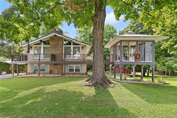 3.24 Acres of Land with Home for Sale in Elizabeth, Indiana