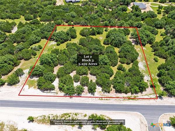 3.26 Acres of Residential Land for Sale in Salado, Texas