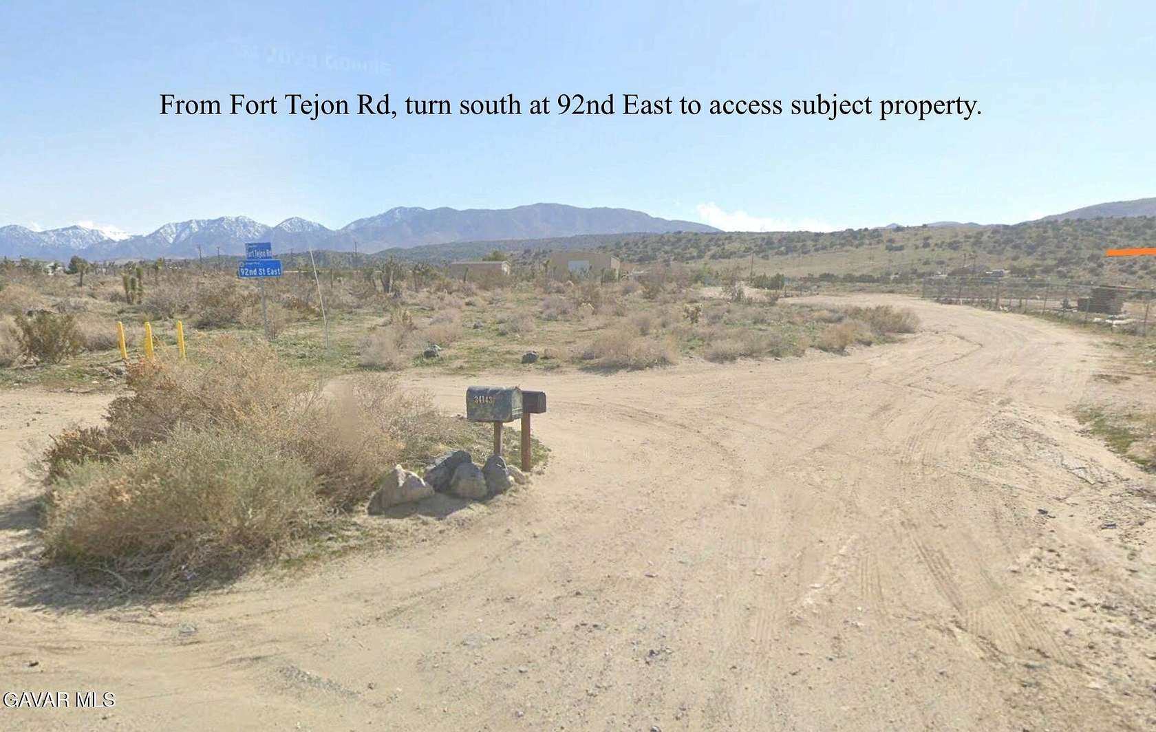 40 Acres of Land for Sale in Littlerock, California