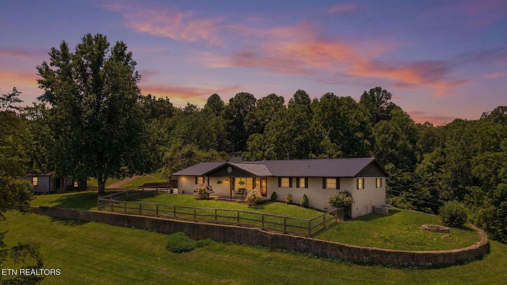 3.56 Acres of Land with Home for Sale in Seymour, Tennessee