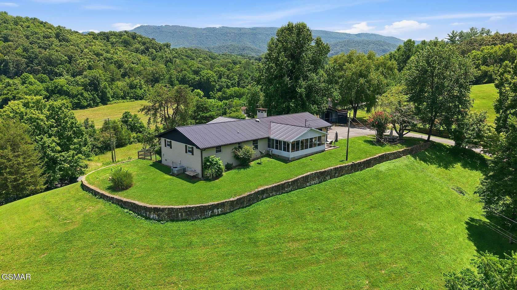 3.56 Acres of Land with Home for Sale in Seymour, Tennessee