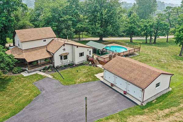 2.85 Acres of Land with Home for Sale in Bellefontaine, Ohio