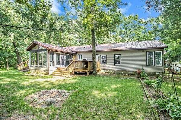 7.49 Acres of Land with Home for Sale in Newaygo, Michigan