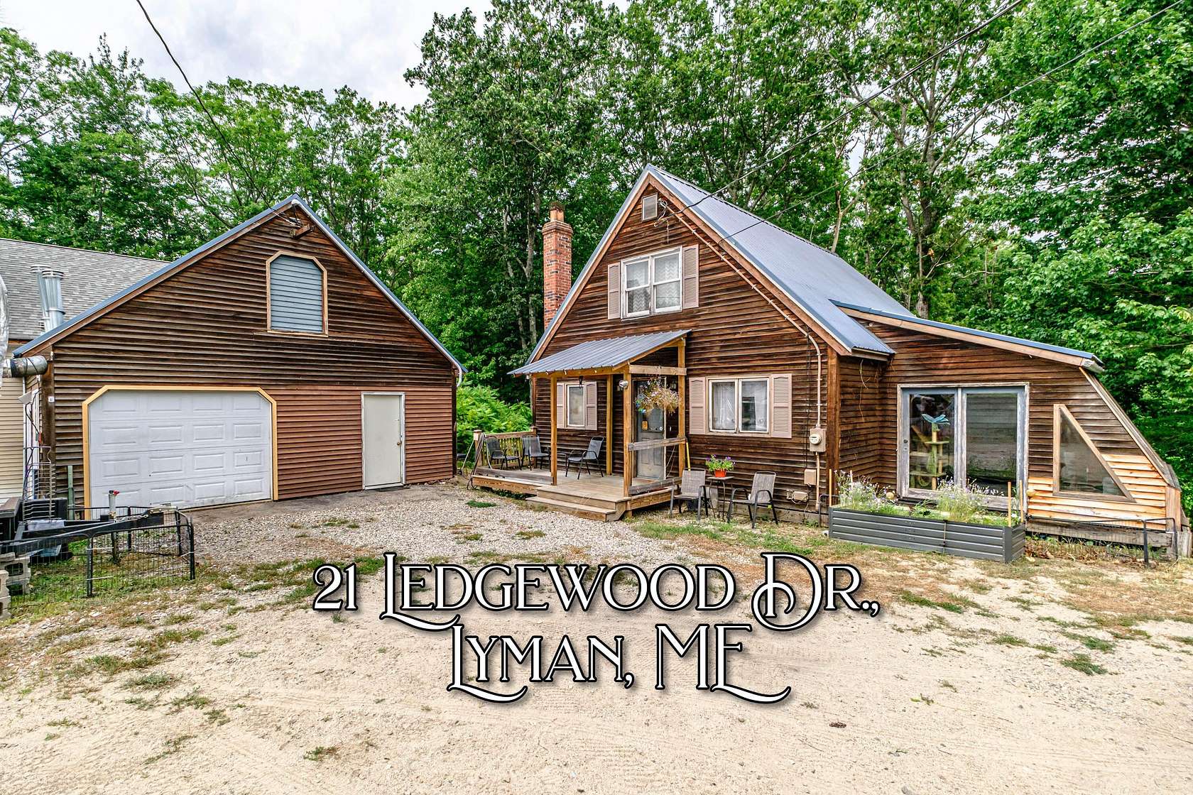 5 Acres of Land with Home for Sale in Lyman Town, Maine