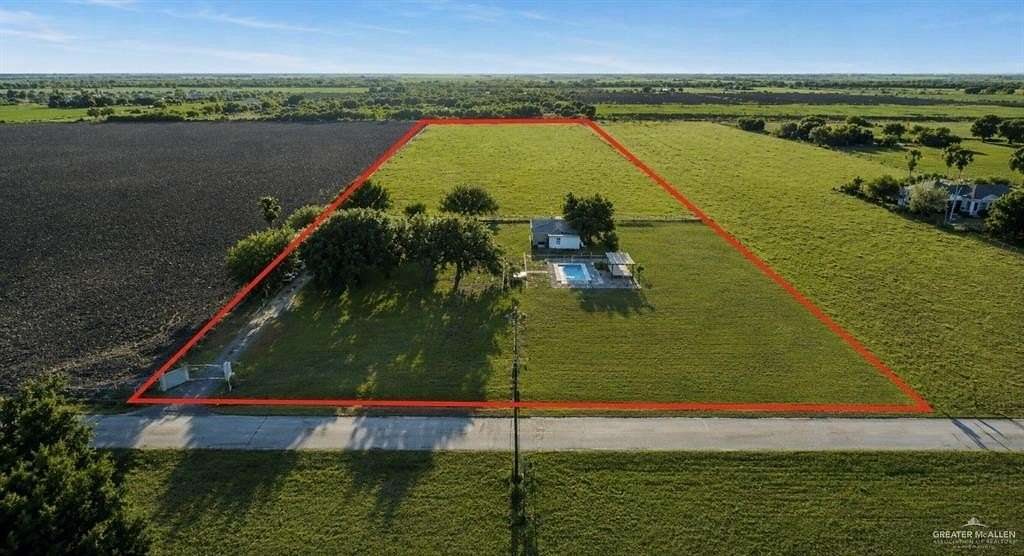 10.4 Acres of Land with Home for Sale in La Feria, Texas