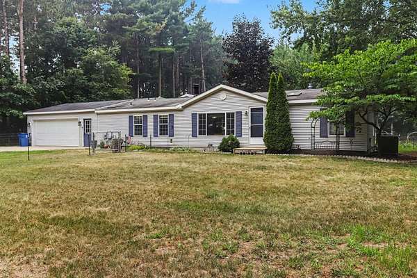 7.2 Acres of Land with Home for Sale in Plainwell, Michigan