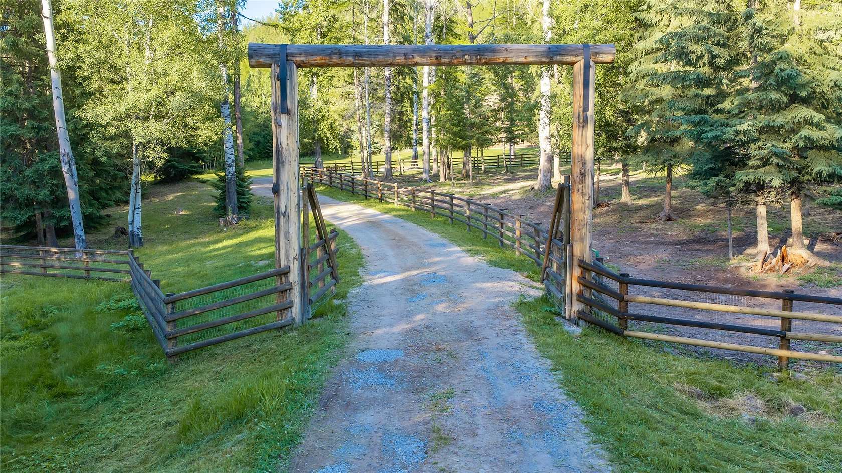27.5 Acres of Land with Home for Sale in Kila, Montana