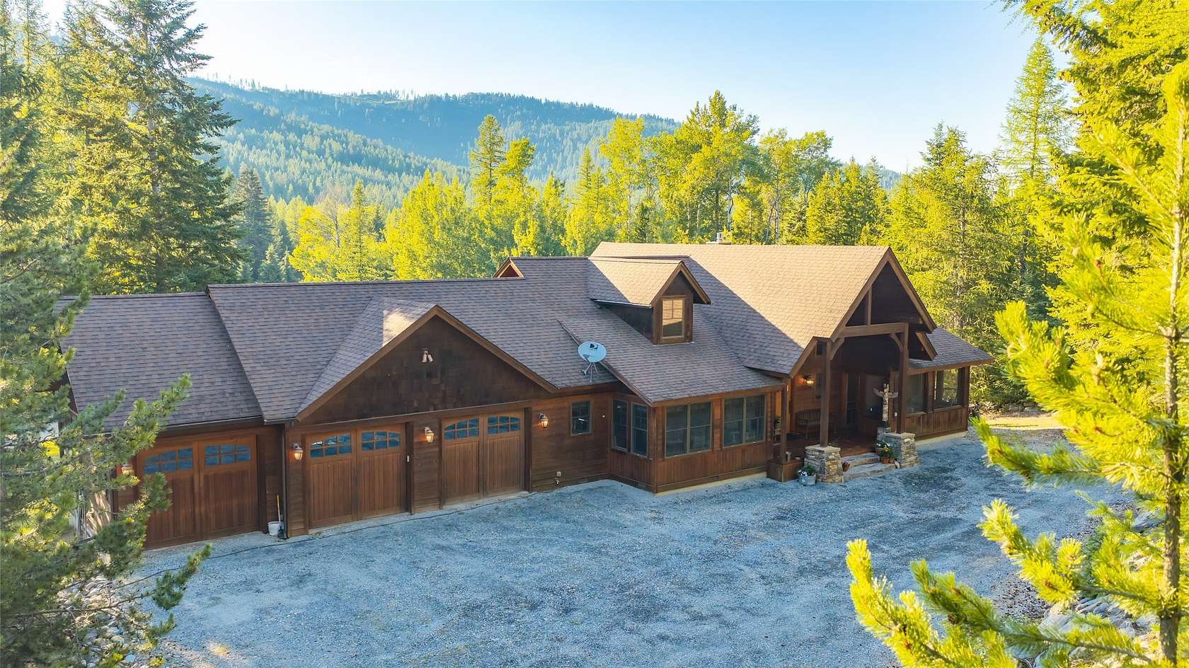 27.5 Acres of Land with Home for Sale in Kila, Montana