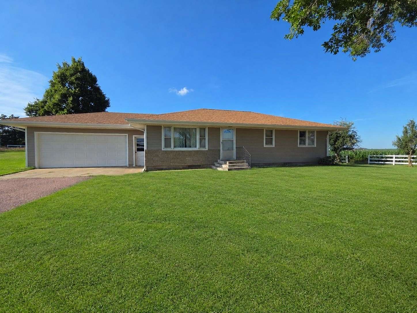 4.4 Acres of Land with Home for Sale in Hinton, Iowa