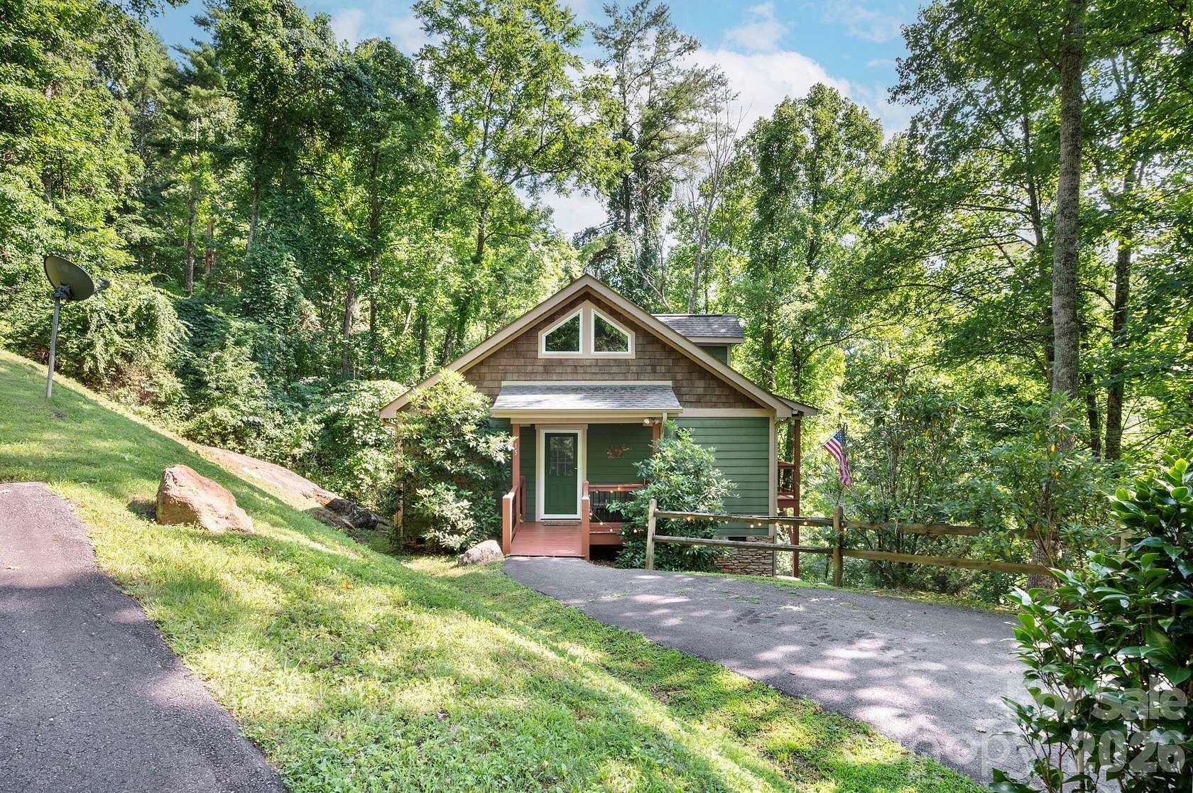 1.5 Acres of Land with Home for Sale in Asheville, North Carolina