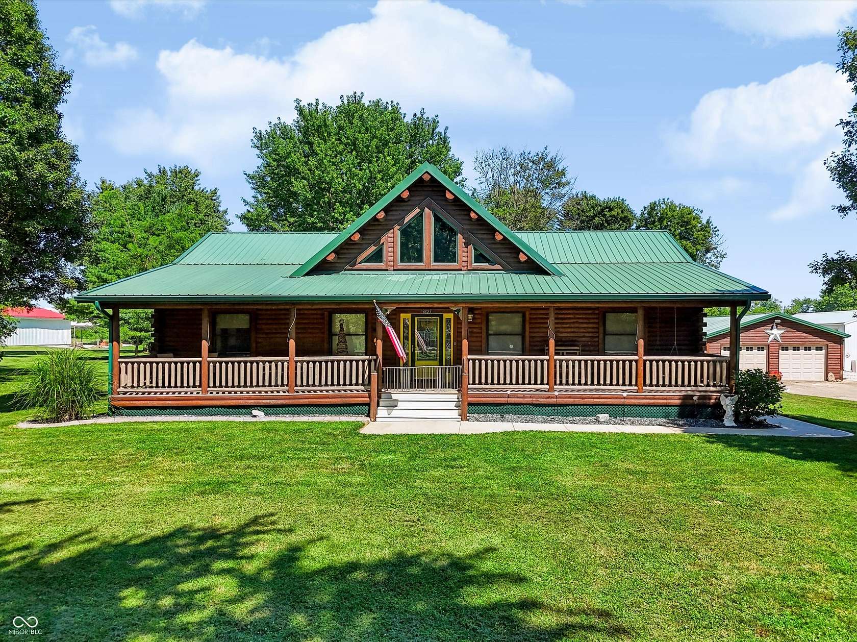 5.16 Acres of Land with Home for Sale in Clayton, Indiana