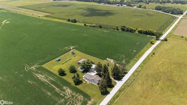 7.12 Acres of Land with Home for Sale in Eldora, Iowa
