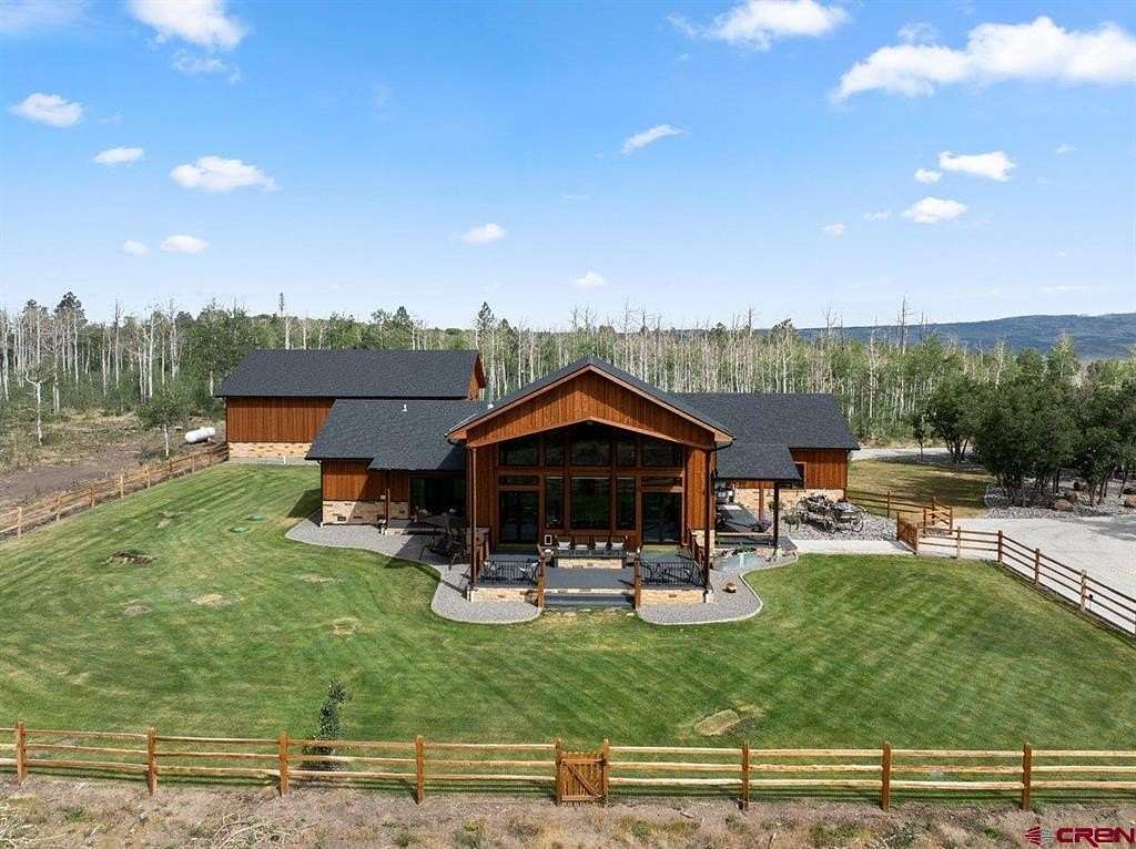 152 Acres of Recreational Land with Home for Sale in Placerville, Colorado