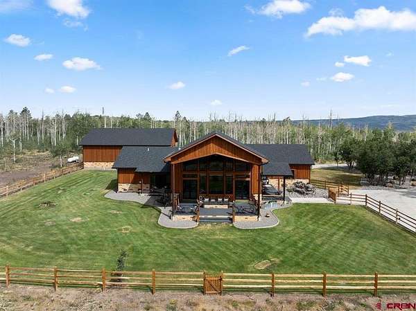 152 Acres of Recreational Land with Home for Sale in Placerville, Colorado