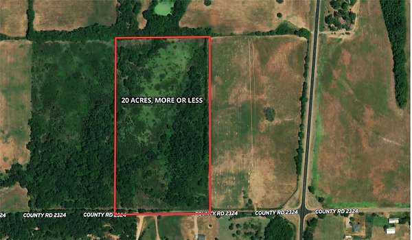 20 Acres of Recreational & Residential Land for Sale in Como, Texas